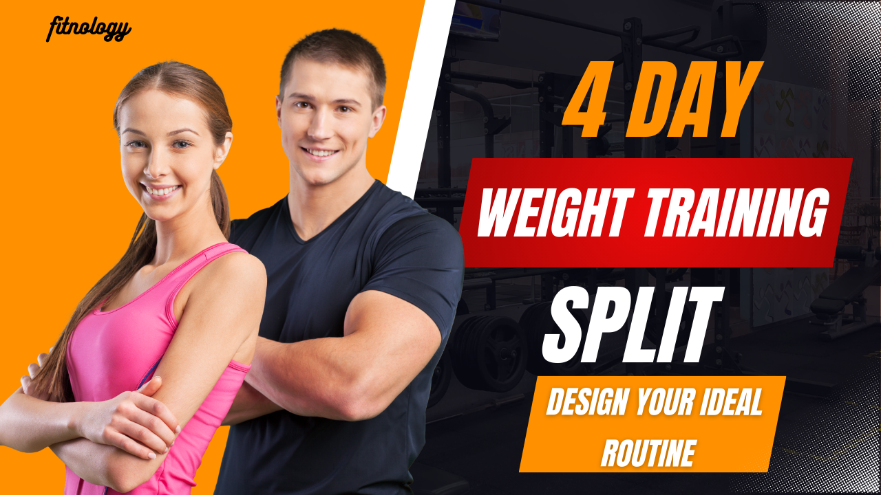 4 day weight training split